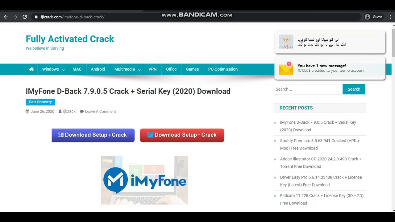 imyfone d-back crack download